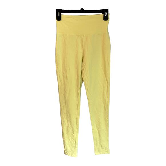 bp NWT Yellow High Rise Leggings Size Small - Picture 2 of 12